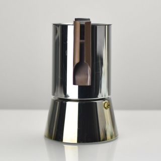 A Vintage Alessi Espresso / Coffee Maker Design Richard Sapper Stainless Steel 4