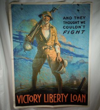 Wwi Victory Liberty Loan Poster,  Clyde Forsythe 54325