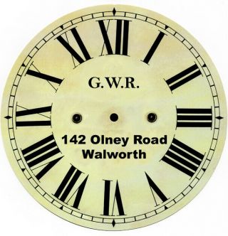 Great Western Railway Gwr Victorian Style Clock X 2