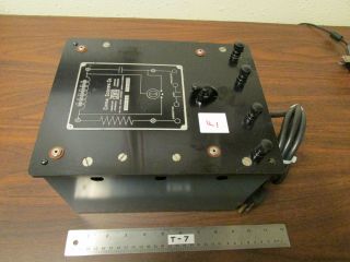 F Cenco Central Scientific No.  80250 Resistance Capacitance Inductance Box
