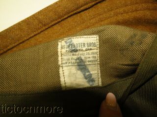 WWI US ARMY 85th DIVISION 338th INFANTRY REGT DISC CUSTER DIV.  TUNIC d.  1918 7