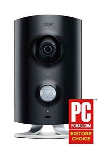 Piper NV Smart Home Security System Camera w/Night Vision Black icontrol 6