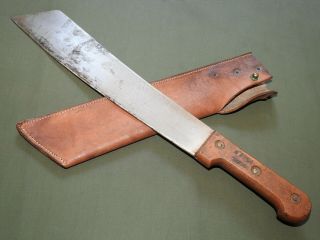 French Foreign Legion Indochina Vietnam Coup - Coup Jungle Machete,  Scabbard Vtg