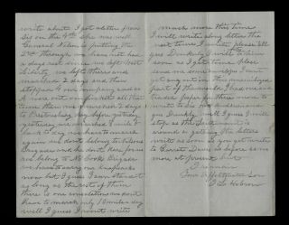 2nd Ohio Infantry CIVIL WAR LETTER - Writes of Battle of Ivy Mountain,  Kentucky 2