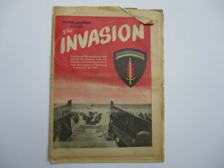 Wwii Stars And Stripes D Day Invasion History Edition Shaef Normandy Ww2