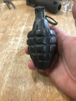 Vintage Practice RFX Pineapple Hand Grenade Fuze M228 MEI94B 011 - 045 Inert 7