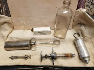Early 1900 ' s Undertakers Embalming Kit 4