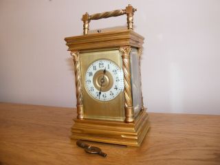 Large Aesthetically 5 Glass French Repeating/striking Carriage Clock Gwo