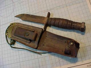 Vietnam Usaf Survival Knife - Ontario 1973