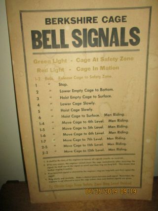 Man Car Bell Signals Poster