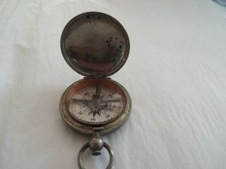 ANTIQUE 1917 WW1 WWI Engineer Dept Compass 5