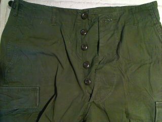 Scarce Og Green 100 Cotton Poplin Aviator 