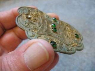 Dug Jeweled Sash Buckle From Louisiana Camp - Clark ' s Mtn. ,  Va. 4