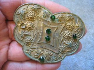 Dug Jeweled Sash Buckle From Louisiana Camp - Clark ' s Mtn. ,  Va. 7