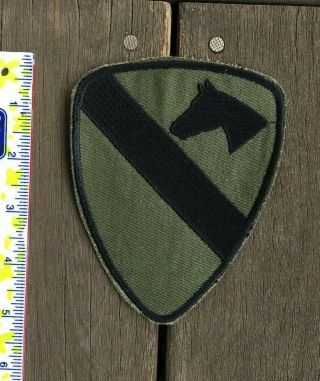 Us Army 1st Cavalry Division Patch Subdued Vietnam