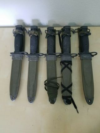 Us M7 Boc Bayonet With M8a1 Pwh Scabbard