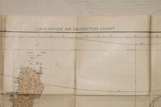 RARE WWII 10/1942 HUGE AAF Map Philippine Islands Jolly Roger JR2 - 010 2