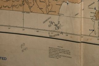 RARE WWII 10/1942 HUGE AAF Map Philippine Islands Jolly Roger JR2 - 010 6