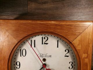 Warren Telechron Company Clock Vintage Type B 2 1920s.  The Potomac Edison Co. 4