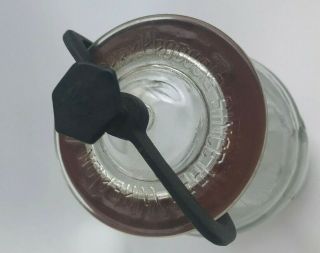 Wheaton Apothecary Glass Jar Screw Clamp Lid 5