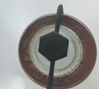 Wheaton Apothecary Glass Jar Screw Clamp Lid 7