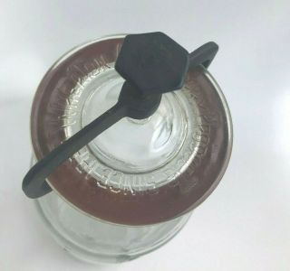 Wheaton Apothecary Glass Jar Screw Clamp Lid 8