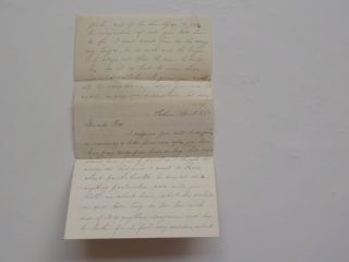 Civil War Letter 1864 Don 