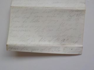Civil War Letter 1864 Ft.  Albany Drafting 40th Massachusetts Soldier VTG 4