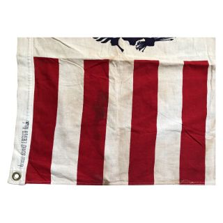 Vintage U.  S.  Coast Guard Ensign Flag No.  4 1915 - 1953 4