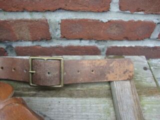 WWI Swedish Mauser Leather & Canvas M10 Mauser Rifle Ammo Bandolier Star Wars 10