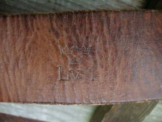 WWI Swedish Mauser Leather & Canvas M10 Mauser Rifle Ammo Bandolier Star Wars 2