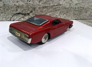 1966 Ford Mustang Fastback Tin Made In Japan