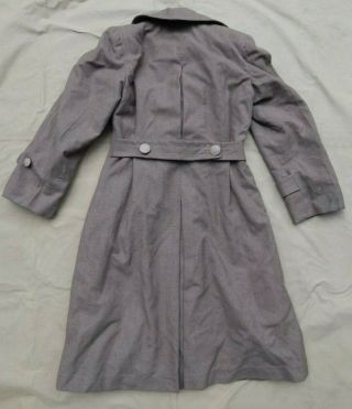WWII / WW2 U.  S.  Army,  Woman’s Army,  W.  A.  A.  C.  Olive Drab Wool Overcoat,  Size 10 S 3