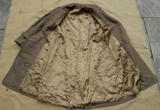 WWII / WW2 U.  S.  Army,  Woman’s Army,  W.  A.  A.  C.  Olive Drab Wool Overcoat,  Size 10 S 4