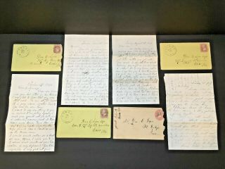 Civil War Letters Father To Soldier 139th Reg.  Dangers Of Immoral Women In Cairo