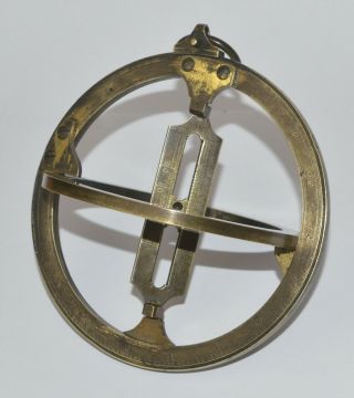 18th century traveller ' s sundial or universal equinoctal ring dial. 2