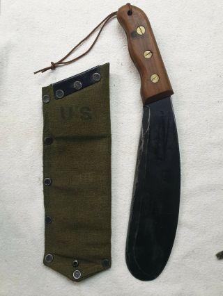 Vietnam Bolo Knife Round Blade