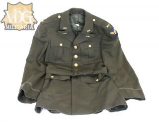 Ww2 Us Army Air Force 2nd Lt Ided Named & Numbered D.  S.  Grange 1943 Jacket