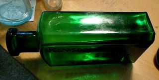 Green,  Druggist Bottle: RAMSDELL 5th AVE,  N.  Y. ,  Balto.  Made - Carr - Lowrey. 9