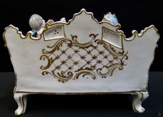 Vintage 19th Century Continental Porcelain Group 3