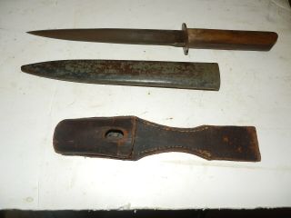 Wwi Austrian Trench Knife Also In Wwii By Some German Units