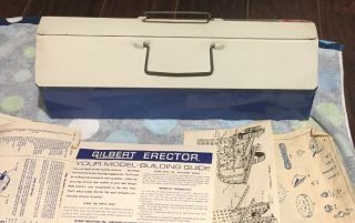 Vintage Sears Gilbert Erector Set Toolbox Instructions Steel Little Learners 11
