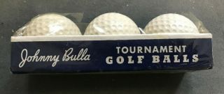 Pack Of Three Johnny Bulla Tournament Golf Balls