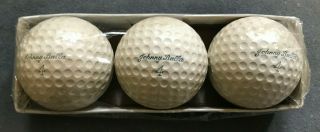 Pack of Three Johnny Bulla Tournament Golf Balls 2