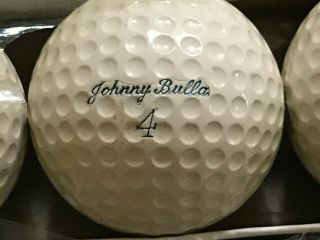 Pack of Three Johnny Bulla Tournament Golf Balls 3