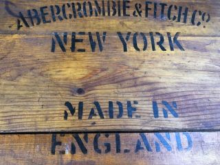 HTF Antique/Vintage Abercrombie & Fitch Made in England Box and 6 Bocce Balls 11