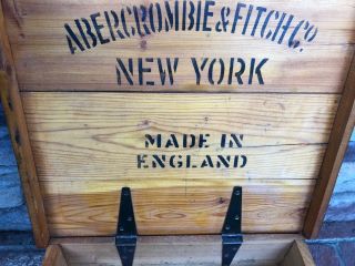 HTF Antique/Vintage Abercrombie & Fitch Made in England Box and 6 Bocce Balls 2