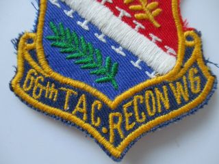 Vietnam U.  S.  Select Crew RF - 101 1964 66th TAC Recon WG Air Force Patch 3