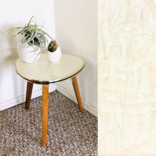 Vintage Plant Stand Formica,  Plant Stool,  Kidney Table,  Plant Stand,  Mid Century