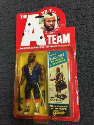 Galoob Mr.  T From The A - Team 6 " Figure B.  A.  Baracus Vintage 80 